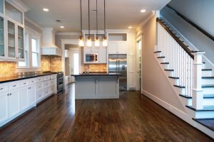 Kitchen of Houston Heights new home: 212 W 24th St